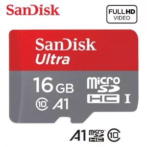 SANDISK CARTE MEMOIRE MICRO SD 16GB ULTRA MICROSDXC UHS-I CARD