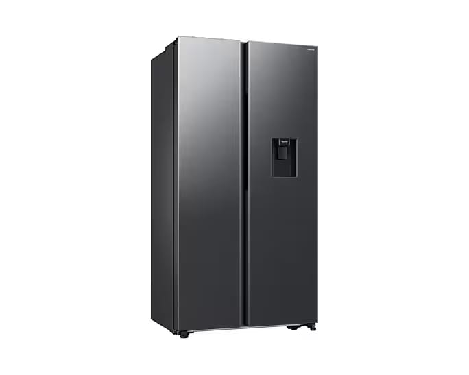 REFRIGERATEUR SAMSUNG SIDE BY SIDE 2PORTES AVEC FONTAINE 578L NOIR MAT RS57DG4100B4 REFRIGERATEUR SAMSUNG SIDE BY SIDE 2PORTES AVEC FONTAINE 578L NOIR MAT RS57DG4100B4