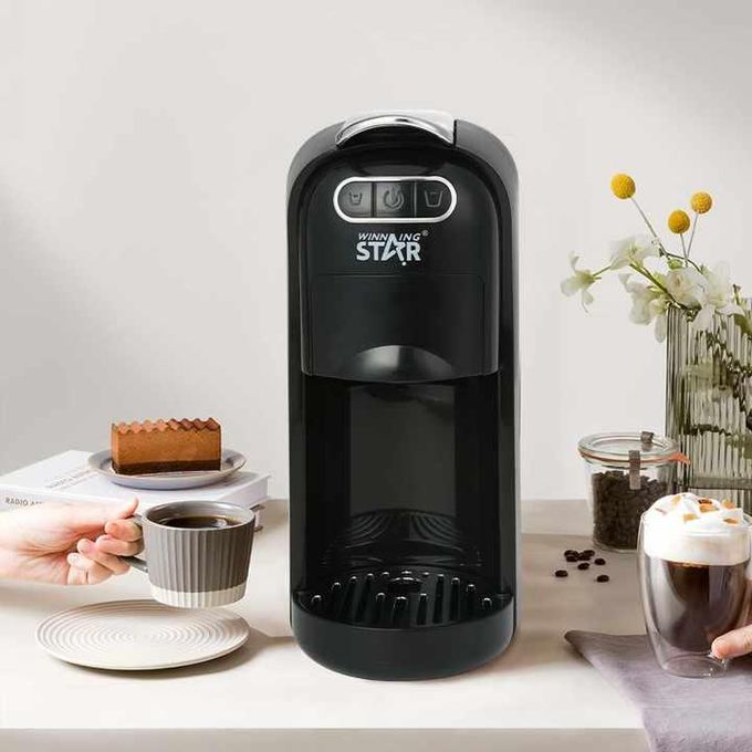 MACHINE A CAFE WINNING STAR MULTICAPSULES NOIR ST9745 MACHINE A CAFE WINNING STAR MULTICAPSULES NOIR ST9745 Vente achat Dakar Sénégal