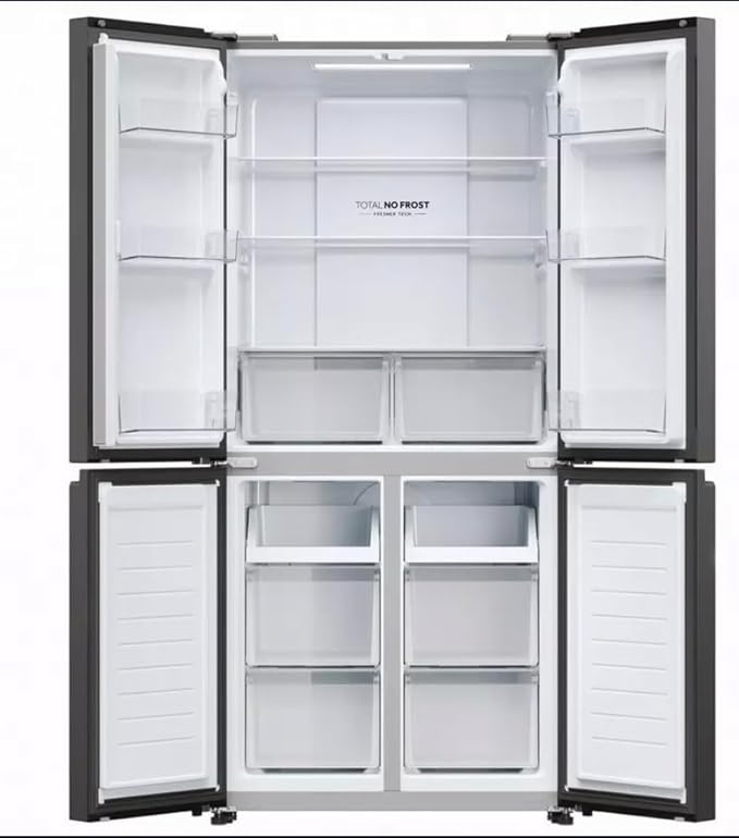 REFRIGERATEUR HAIER SIDE BY SIDE 4PORTES GRIS HRF525MB REFRIGERATEUR HAIER SIDE BY SIDE 4PORTES GRIS HRF525MB