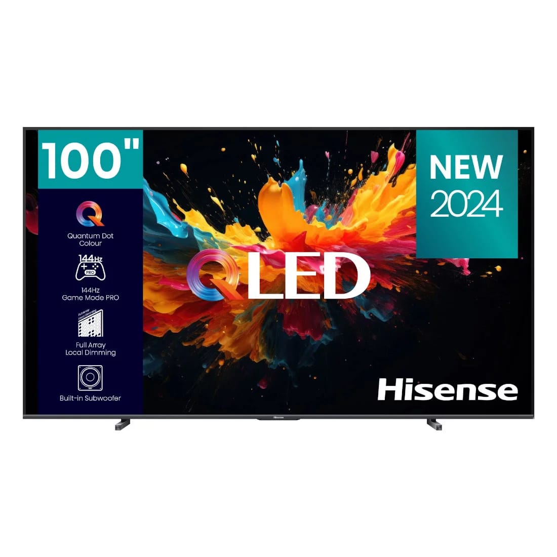 TELEVISEUR HISENSE 100" SMART 4K QLED VIDAA QUANTUM DOT 100Q7N TELEVISEUR HISENSE 100" SMART 4K QLED VIDAA QUANTUM DOT 100Q7N Vente achat Dakar Sénégal