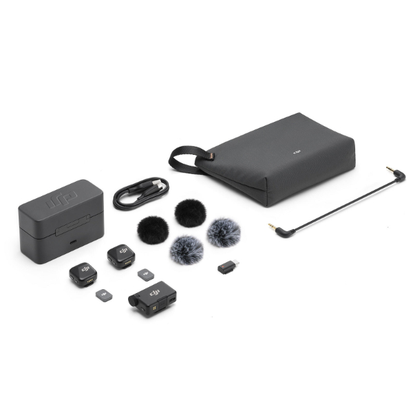 DJI Mic Mini (2 TX + 1 RX + Charging Case)-5 DJI Mic Mini (2 TX + 1 RX + Charging Case)- Vente achat Dakar Sénégal