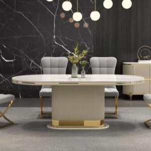 TABLE A MANGER 6PLACES 160X90CM GRIS C606 (1+6) Vente achat Dakar Sénégal