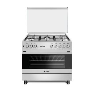 CUISINIERE ASTECH 5FEUX 90X60 A GAZ FULL OPTION VENTILO+FOUR ELECTRIQUE CK97MS Vente achat Dakar Sénégal