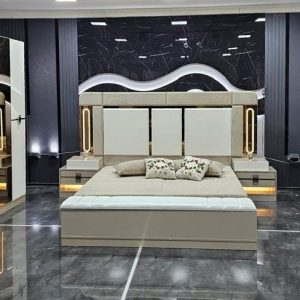 CHAMBRE A COUCHER 6BATTANTS 6PIECES BEIGE LORA Vente achat Dakar Sénégal