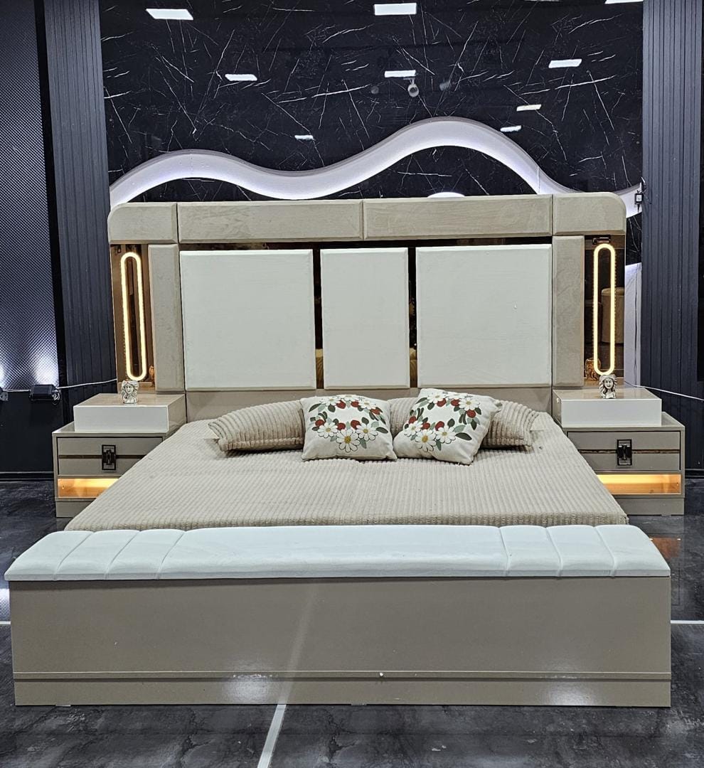 CHAMBRE A COUCHER 6BATTANTS 6PIECES BEIGE LORA CHAMBRE A COUCHER 6BATTANTS 6PIECES BEIGE LORA Vente achat Dakar Sénégal