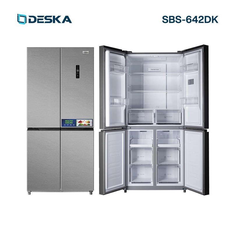REFRIGERATEUR DESKA SIDE BY SIDE 4PORTES INVERTER GRIS SBS642DK REFRIGERATEUR DESKA SIDE BY SIDE 4PORTES INVERTER GRIS SBS642DK Vente achat Dakar Sénégal