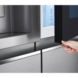 REFRIGERATEUR LG SIDE BY SIDE 4PORTES AVEC FONTAINE GRIS GC-X257CSEW Vente achat Dakar Sénégal