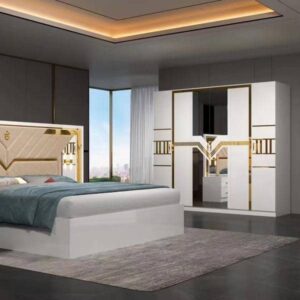 CHAMBRE A COUCHER 6BATTANTS 5PIECES BLANC MC610 Vente achat Dakar Sénégal