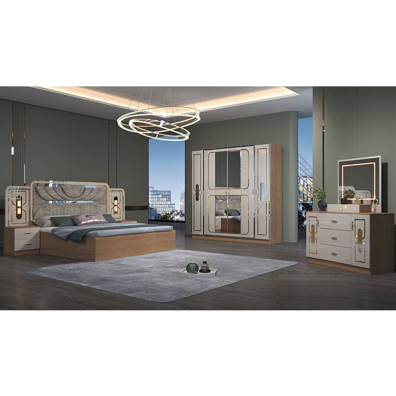 CHAMBRE A COUCHER 6BATTANTS 5PIECES BLANC BEIGE MC619 CHAMBRE A COUCHER 6BATTANTS 5PIECES BLANC BEIGE MC619 Vente achat Dakar Sénégal