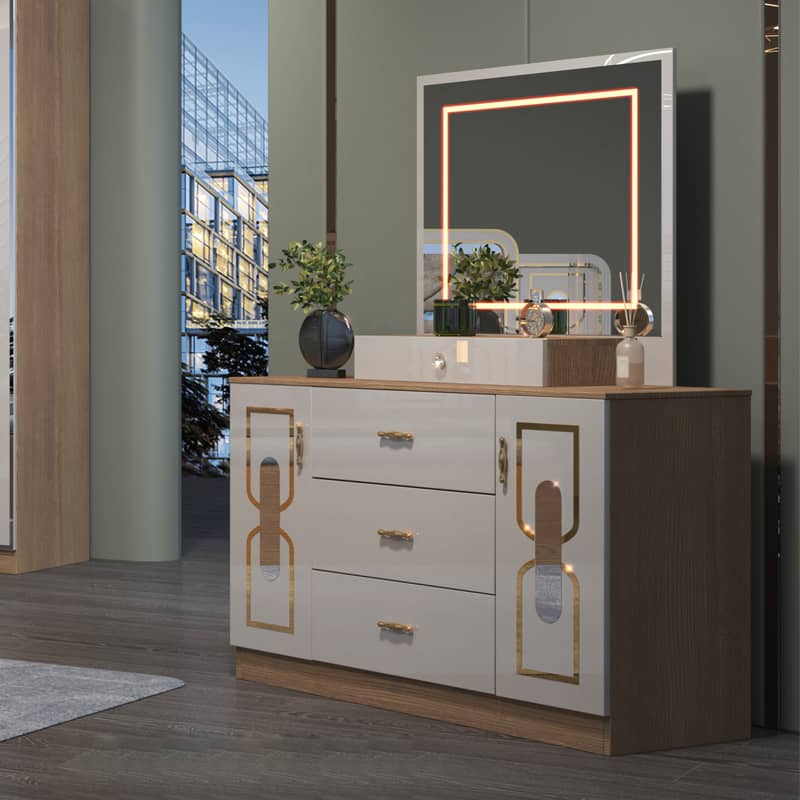 CHAMBRE A COUCHER 6BATTANTS 5PIECES BLANC BEIGE MC619 CHAMBRE A COUCHER 6BATTANTS 5PIECES BLANC BEIGE MC619 Vente achat Dakar Sénégal