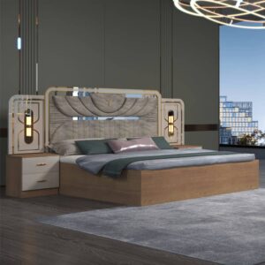 CHAMBRE A COUCHER 6BATTANTS 5PIECES BLANC BEIGE MC619 Vente achat Dakar Sénégal
