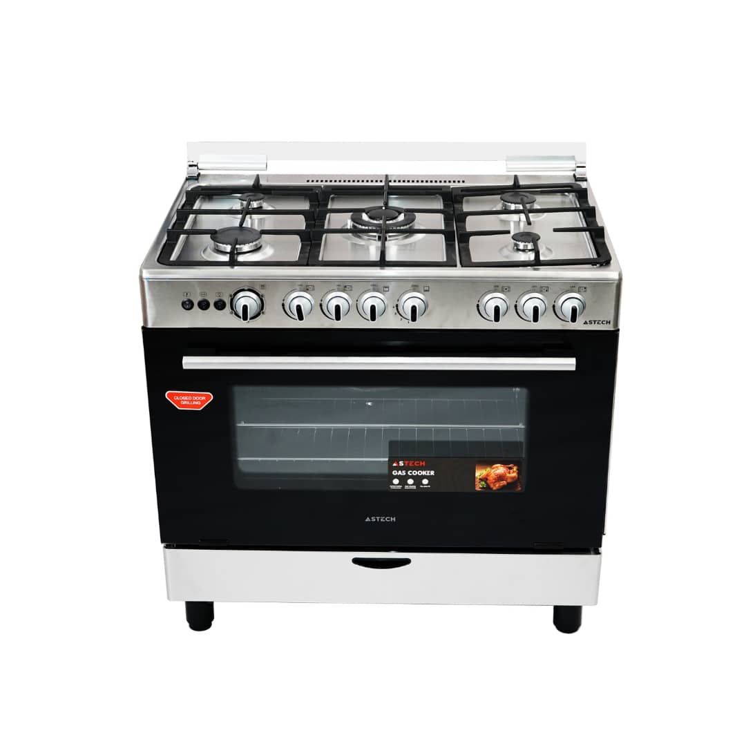 CUISINIERE ASTECH 5FEUX 90X60+FOUR A GAZ FULL OPTION GRIS CK93DA010 CUISINIERE ASTECH 5FEUX 90X60+FOUR A GAZ FULL OPTION GRIS CK93DA010 Vente achat Dakar Sénégal