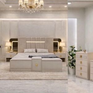 CHAMBRE A COUCHER ARMOIRE 6BATTANTS 7PIECES BEIGE TUANA Vente achat Dakar Sénégal