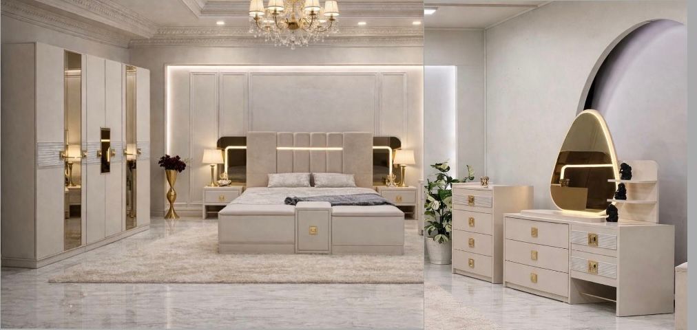 CHAMBRE A COUCHER ARMOIRE 6BATTANTS 7PIECES BEIGE TUANA CHAMBRE A COUCHER ARMOIRE 6BATTANTS 7PIECES BEIGE TUANA Vente achat Dakar Sénégal