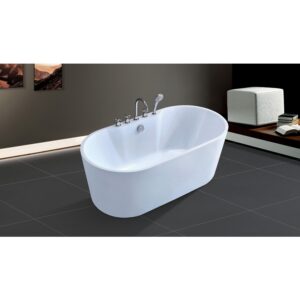 Baignoire YJ1019A en acrylique-coloris blanc vente en ligne Dakar Sénégal