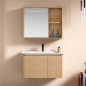 Vente en ligne à Dakar Sénégal meuble de salle de bain D-6090 en fibre de carbone