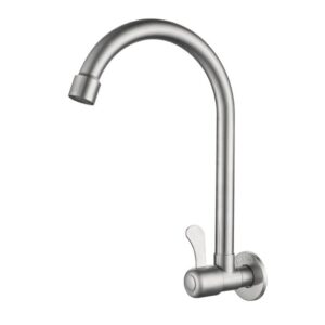 robinet mural de cuisine DSS0708BR en acier inoxydable 304-finition brossée vente en ligne dakar sénégal