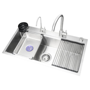 vente en ligne dakar Sénégal évier de cuisine 8848 en acier inoxydable 304-finition brossée