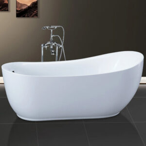 vente en ligne dakar sénégal baignoire YJ1010 en acrylique-coloris blanc