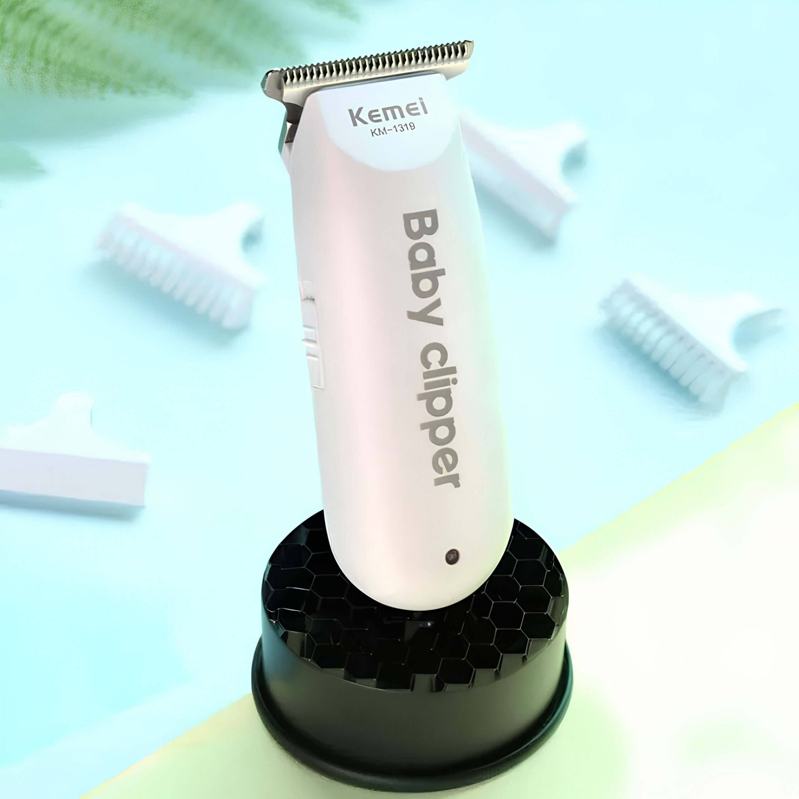 Kemei KM-1319 – Tondeuse Bébé Rechargeable Kemei KM-1319 - Tondeuse Bébé Rechargeable